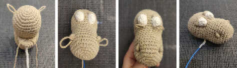 Free Horse Amigurumi Pattern: This detailed crochet tutorial shows the head construction of the horse. It is a clear and free guide for hobbyists looking to start a new project.